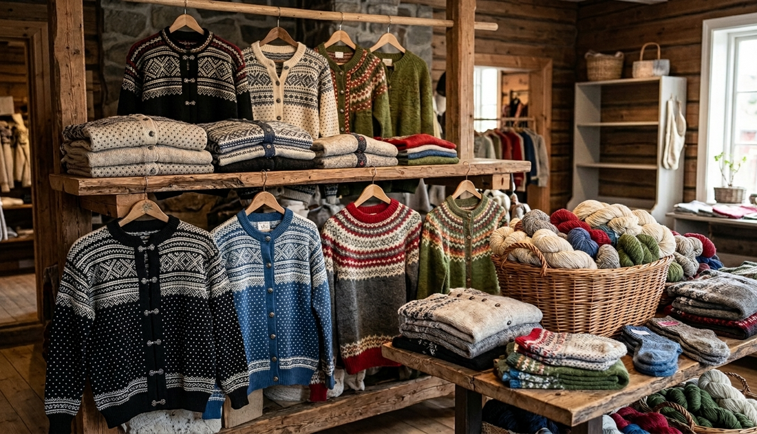 Norske cardigan‑tradisjoner