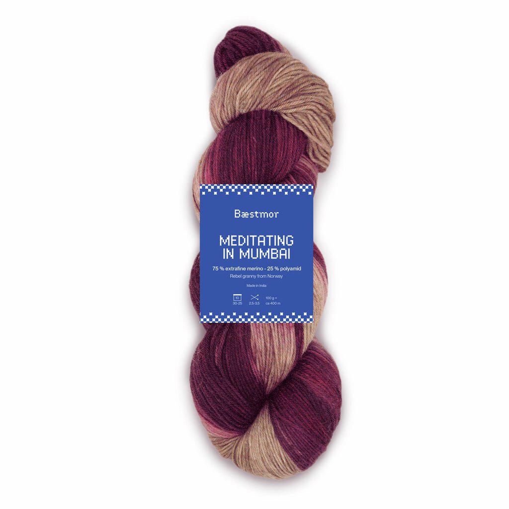 Bæstmor 108 Berry mocha print