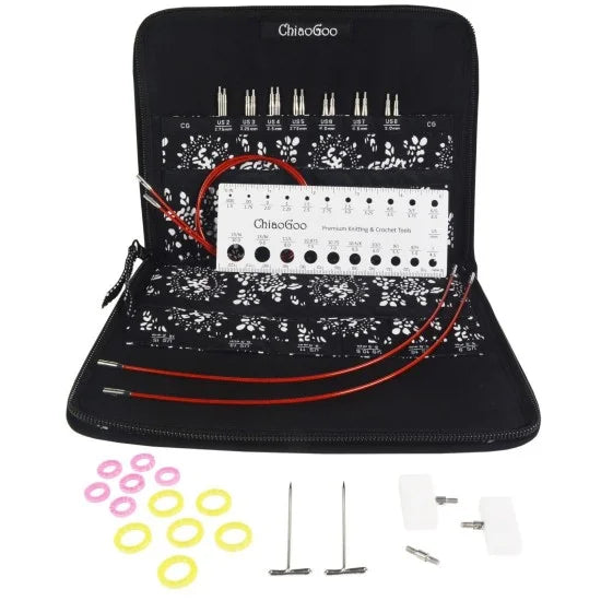 ChiaoGoo TWIST Lace sett 13 cm 2,75–5,00 mm [S]