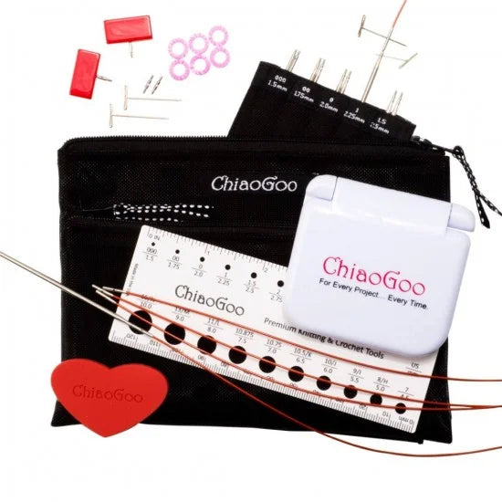 ChiaoGoo TWIST Lace sett 10 cm 1,50–2,50 mm [Mini]