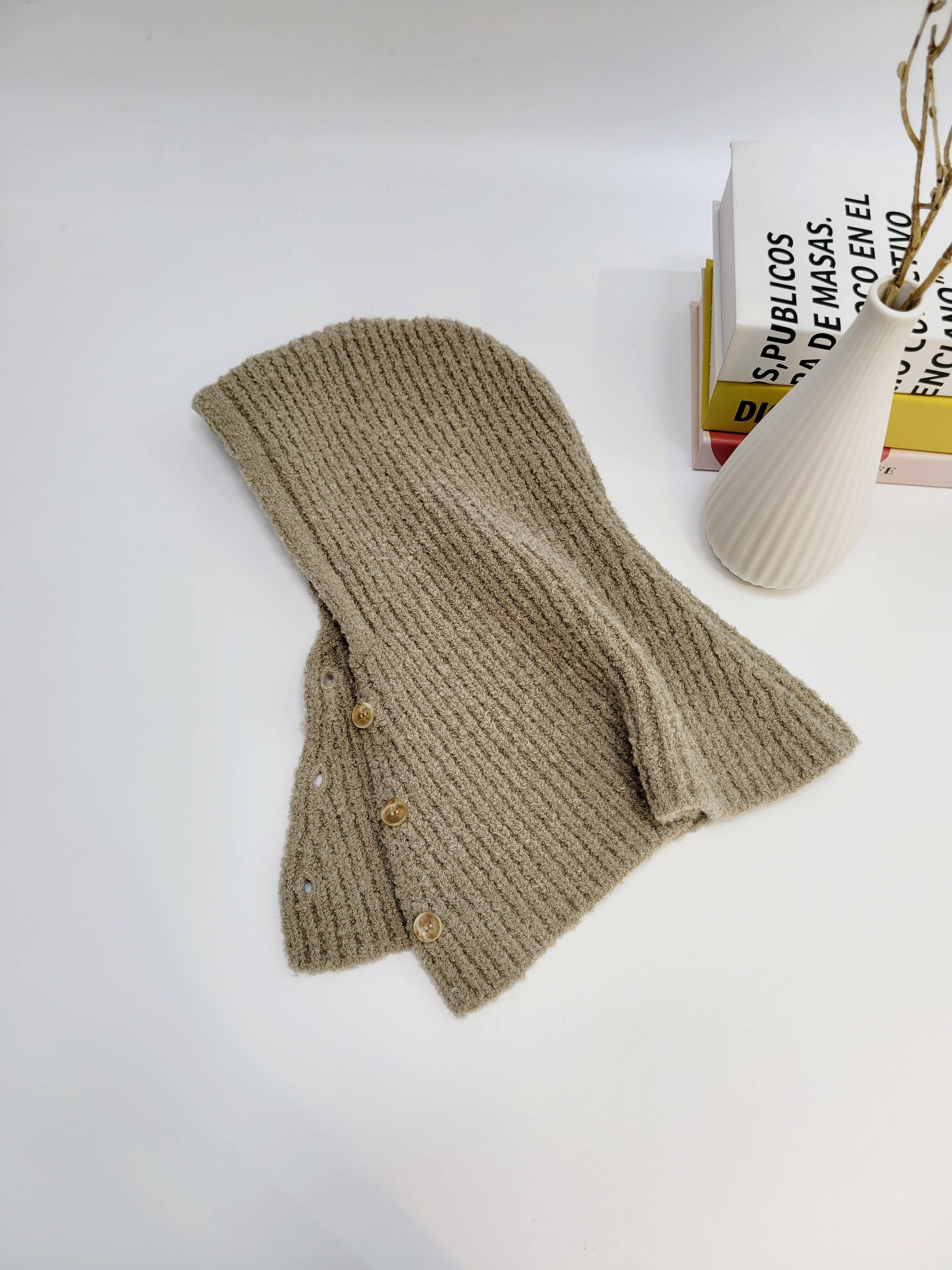 Strikket Alpakka Balaklava i Ullblanding fra Comfortarians