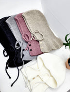 Strikket Ull Balaklava med Hette fra Comfortarians