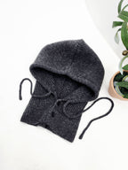 Strikket Ull Balaklava med Hette fra Comfortarians