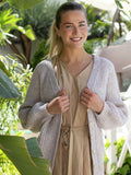 SILKY SUNDAY cardigan i Cotton Alpakka