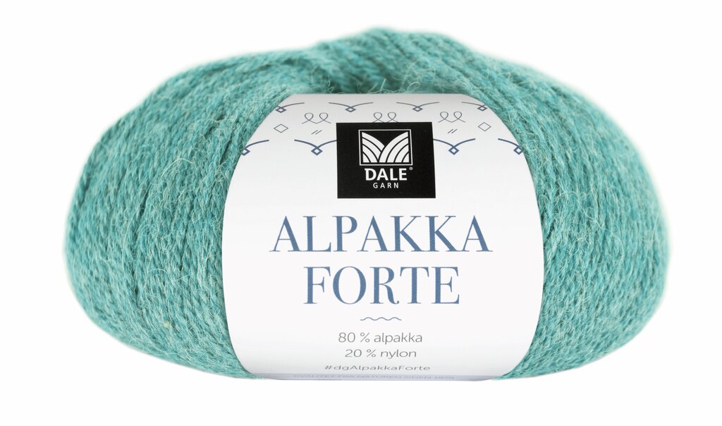 Dale - Lys sjøgrønn melert