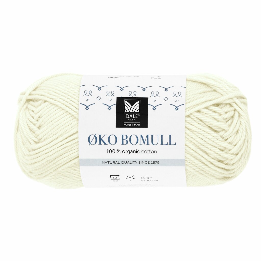 Dale - Øko Bomull - Garn Natur