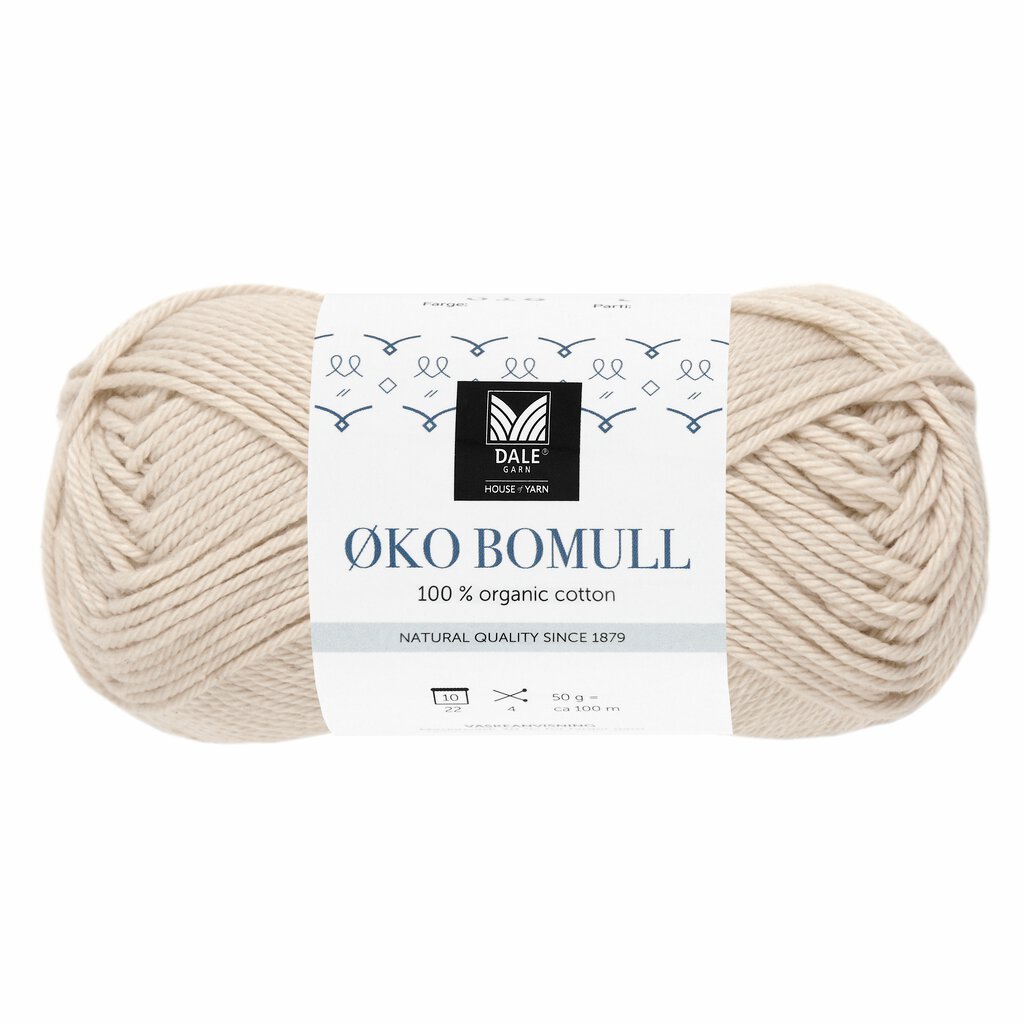 Dale - Øko Bomull - Garn Lin