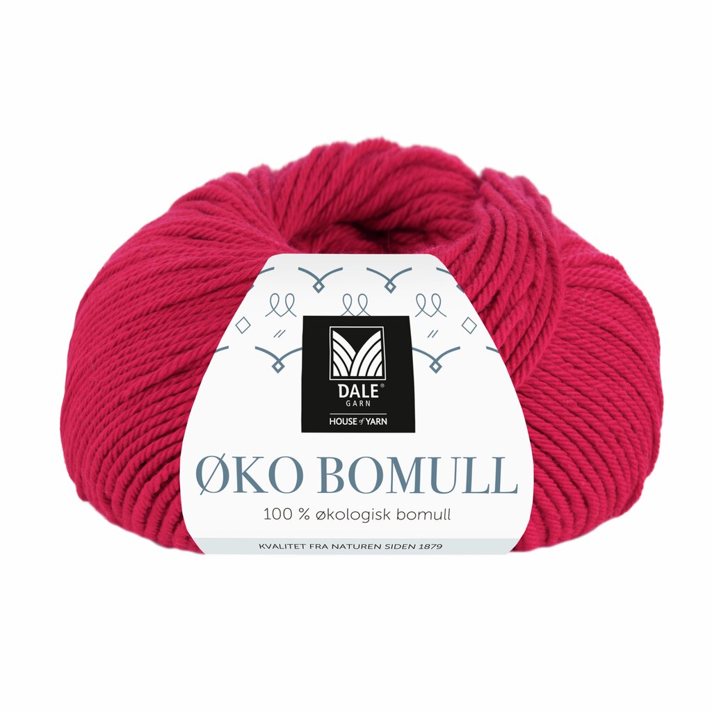 Dale - Øko Bomull - Garn Rød