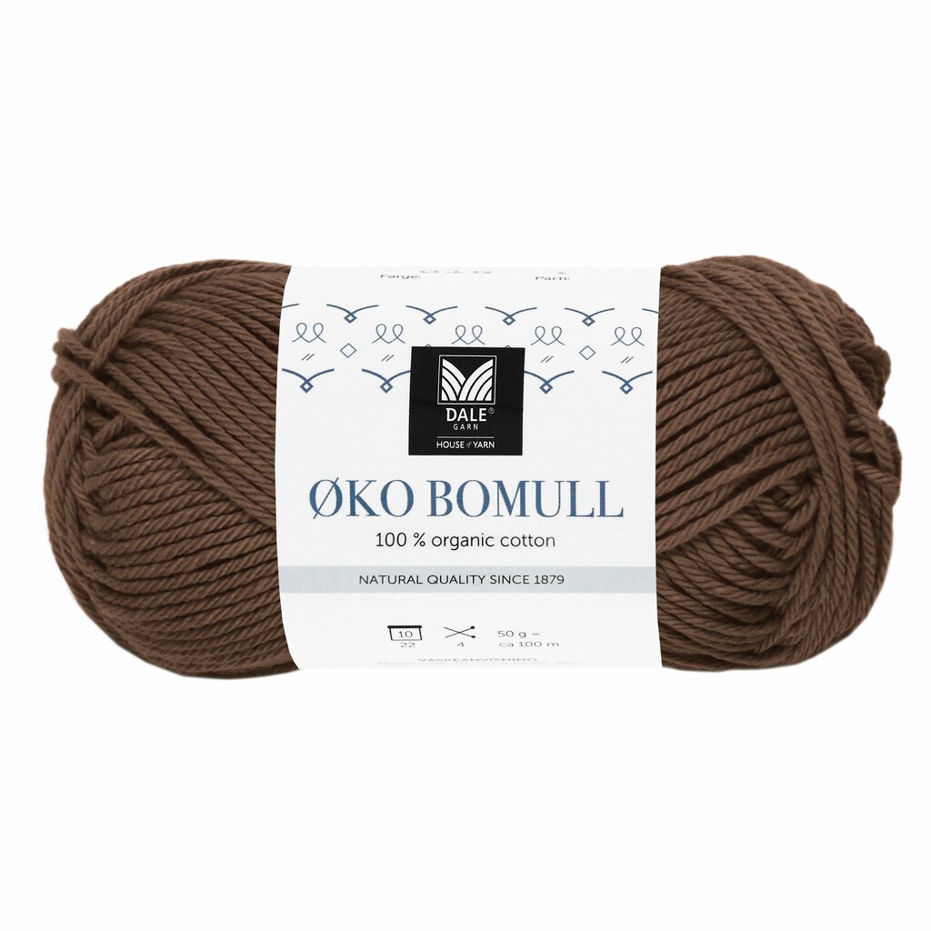 Dale - Øko Bomull - Garn Espresso