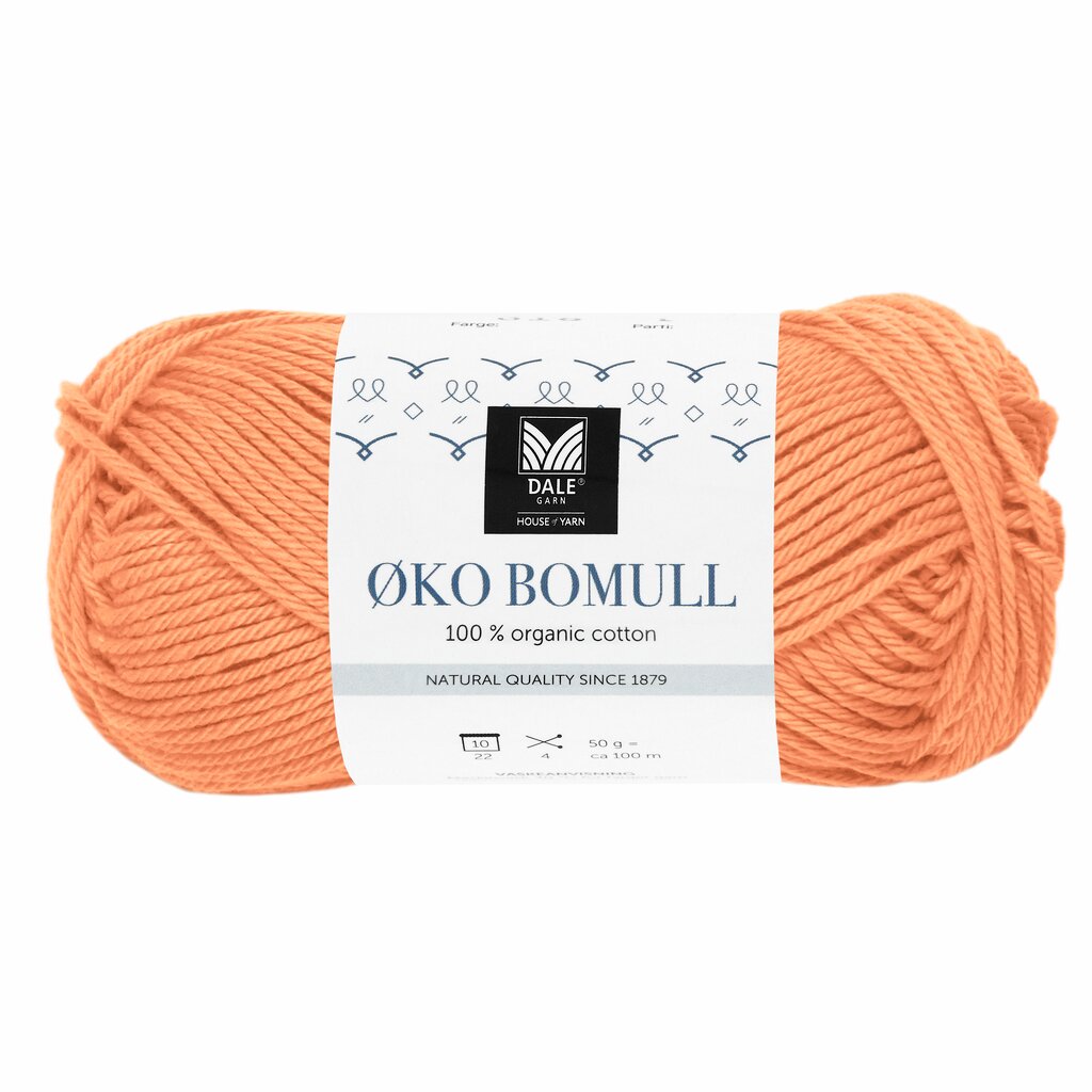 Dale - Øko Bomull - Garn Honningmelon