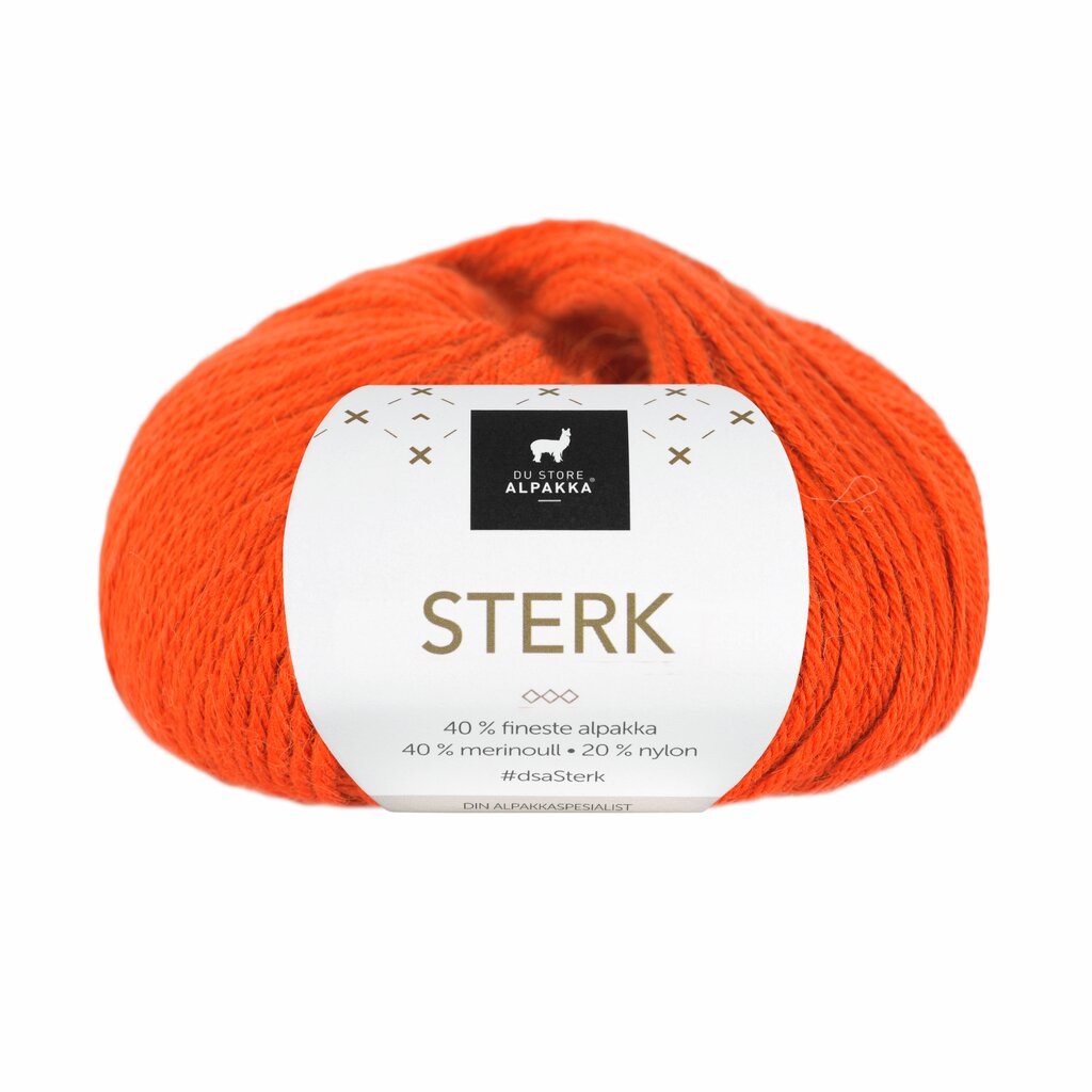 Du Store Alpakka 907 Oransje