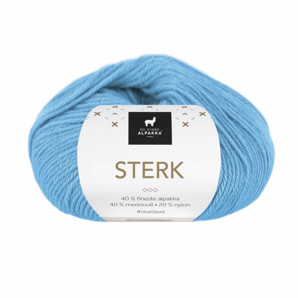 Du Store Alpakka 918 Isblå
