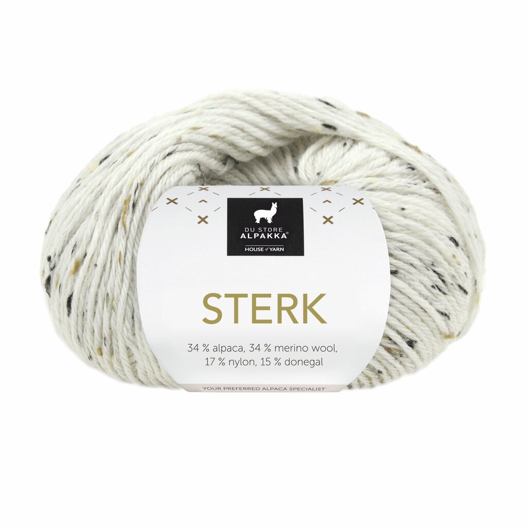 Du Store Alpakka 929 Hvit tweed