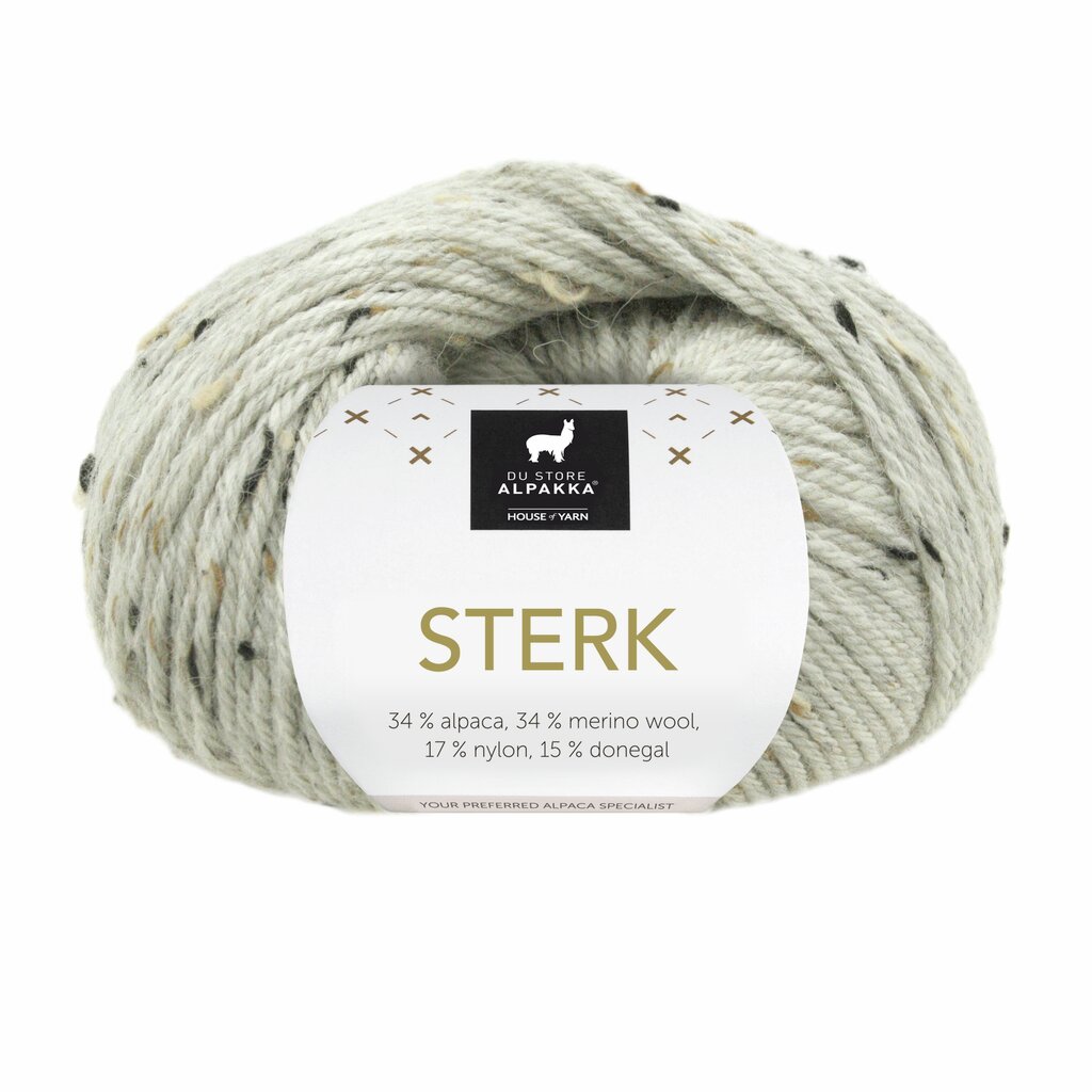 Du Store Alpakka 930 Lys grå melert tweed