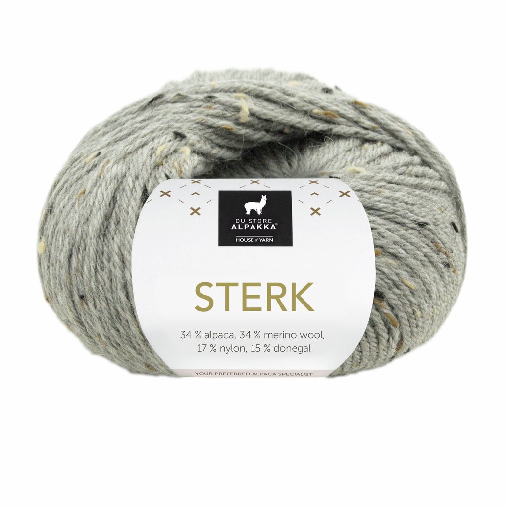 Du Store Alpakka 931 Grå melert tweed