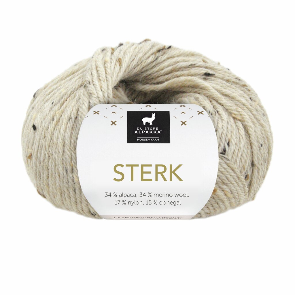 Du Store Alpakka 932 Lys beige melert tweed