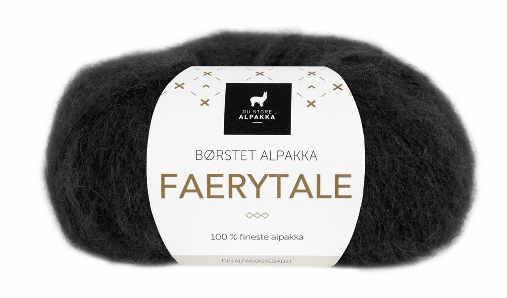 Du Store Alpakka 719 Svart