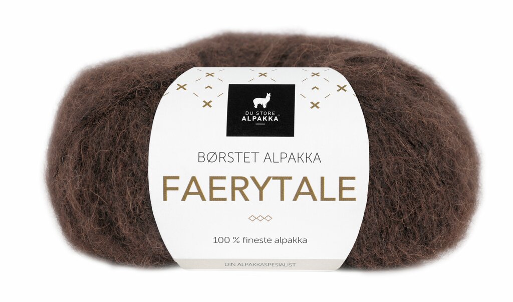Du Store Alpakka 722 Mørk brun