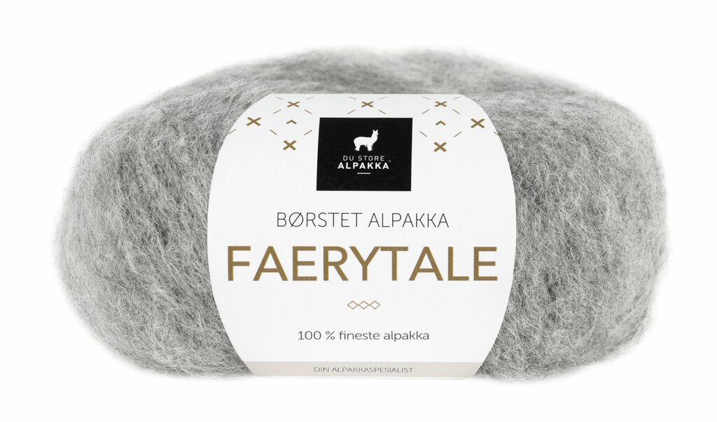 Du Store Alpakka 732 Lys grå melert