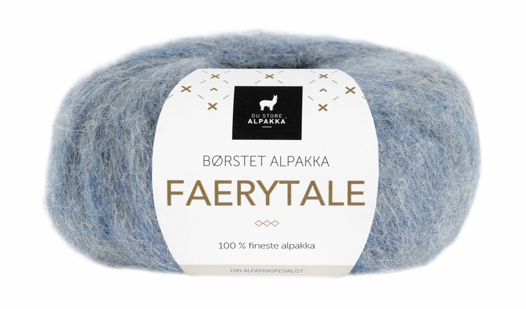 Du Store Alpakka 740 Gråblå
