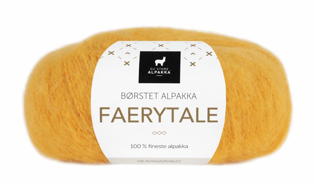 Du Store Alpakka 747 Gullgul