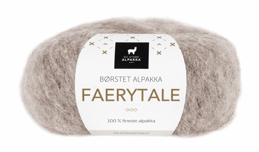 Du Store Alpakka 758 Lys gråbrun melert