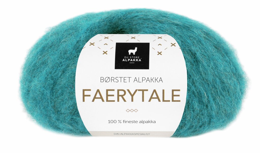 Du Store Alpakka 766 Turkis melert