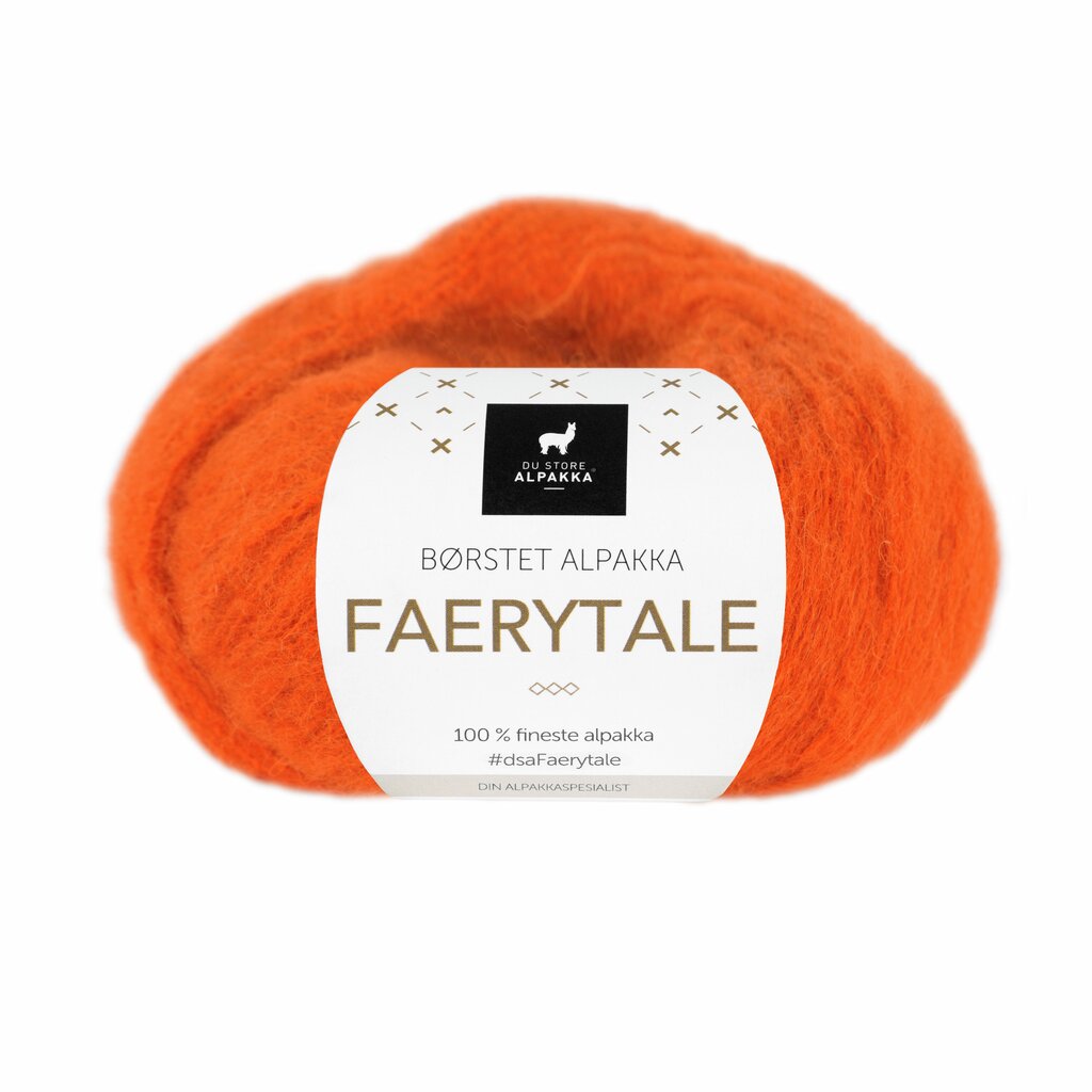 Du Store Alpakka 806 Oransje