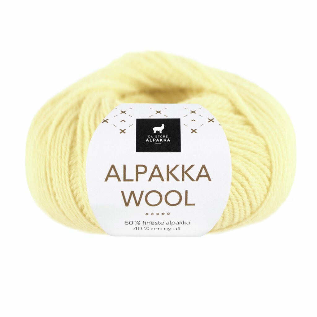 Du Store Alpakka 560 Lys gul