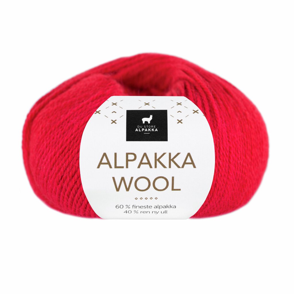 Du Store Alpakka 564 Klar rød