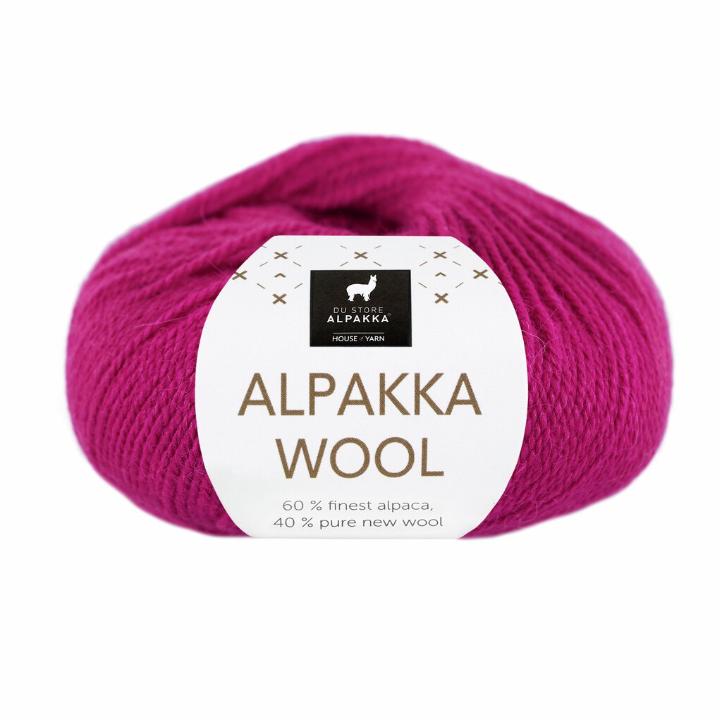 Du Store Alpakka 572 Rødlilla
