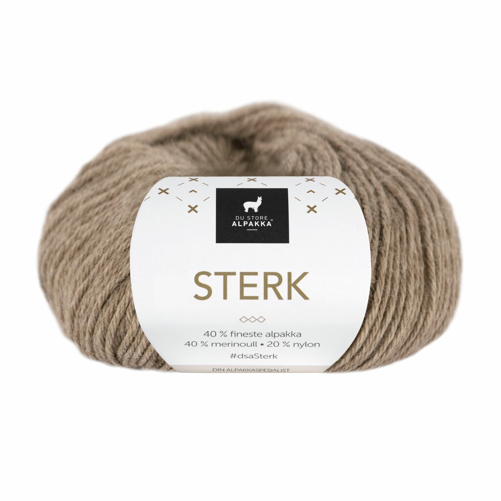 Du Store Alpakka 823 Lys brun melert