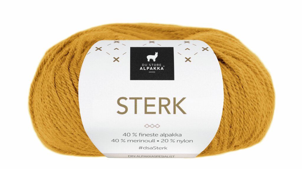 Du Store Alpakka 835 Gullgul