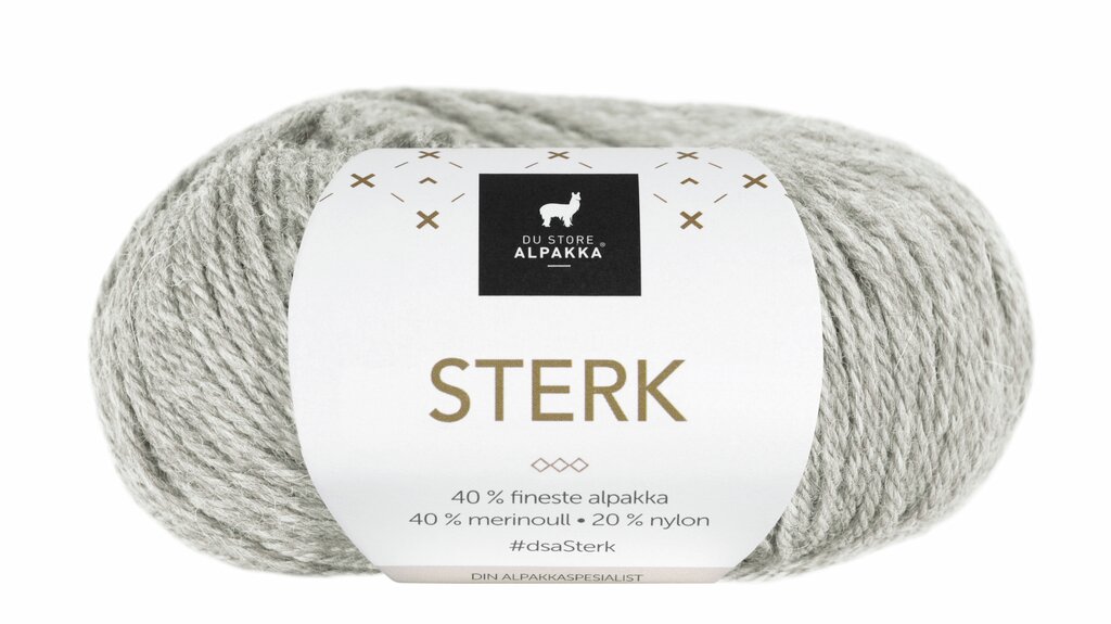 Du Store Alpakka 841 Lys grå melert