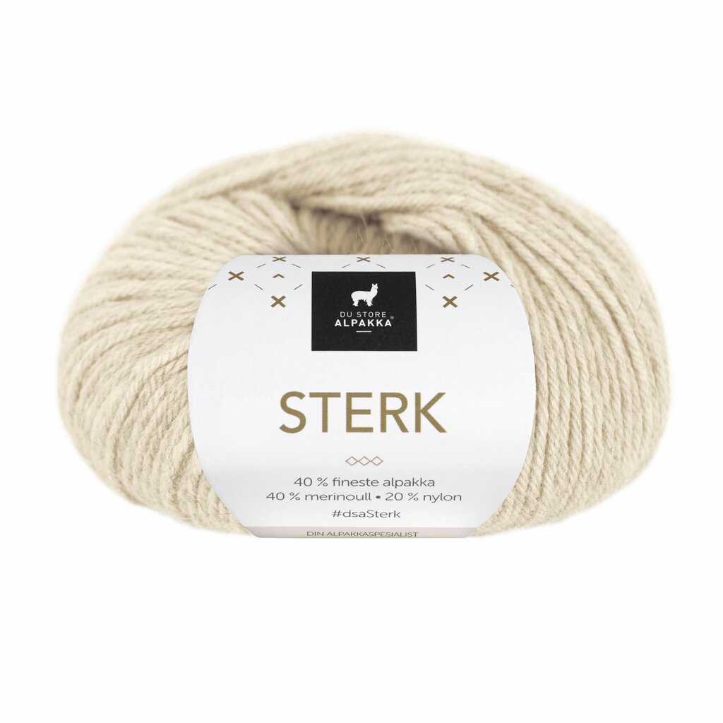 Du Store Alpakka 845 Lys beige melert