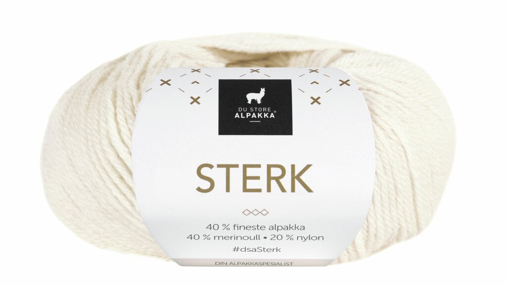 Du Store Alpakka 851 Hvit