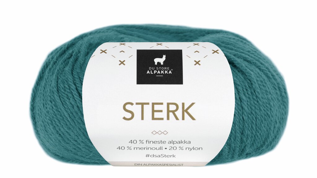 Du Store Alpakka 857 Mørk sjøgrønn