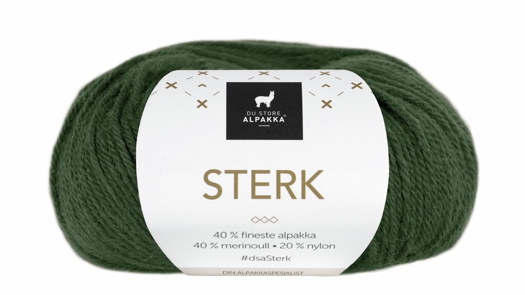 Du Store Alpakka 860 Flaskegrønn