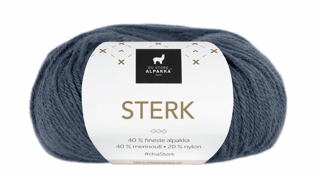 Du Store Alpakka 861 Mørk gråblå