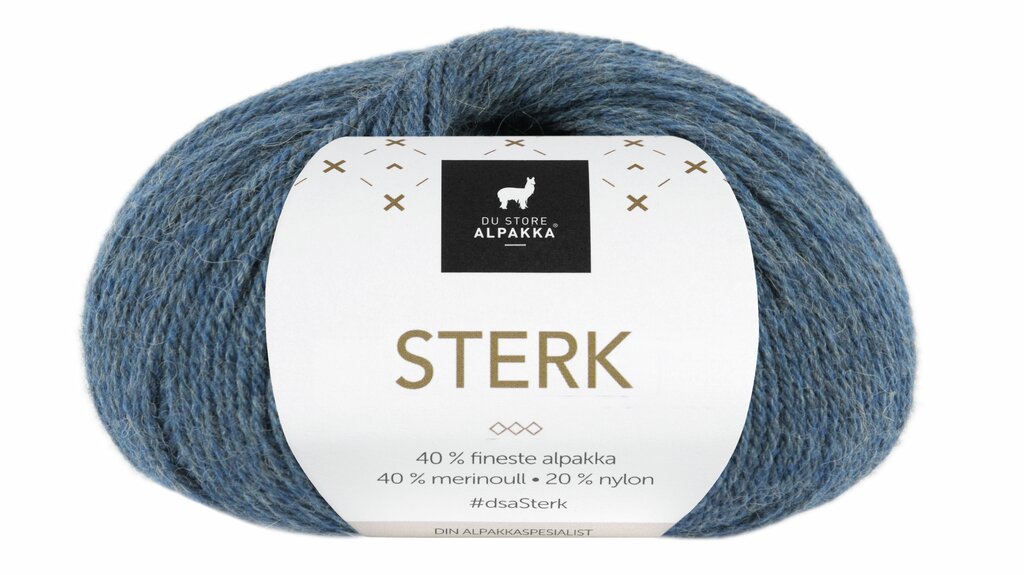 Du Store Alpakka 885 Denim melert