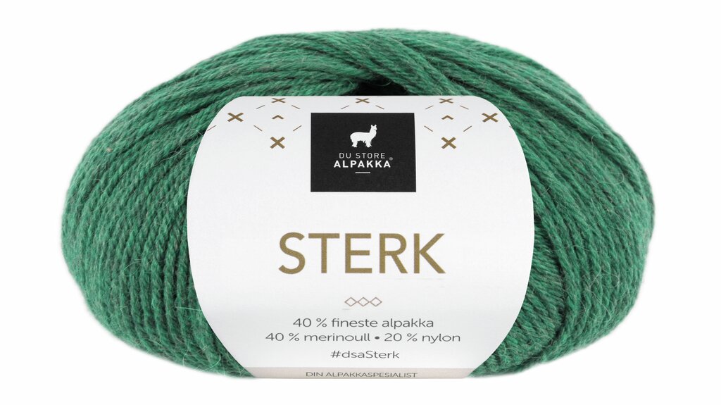 Du Store Alpakka 888 Grønn melert