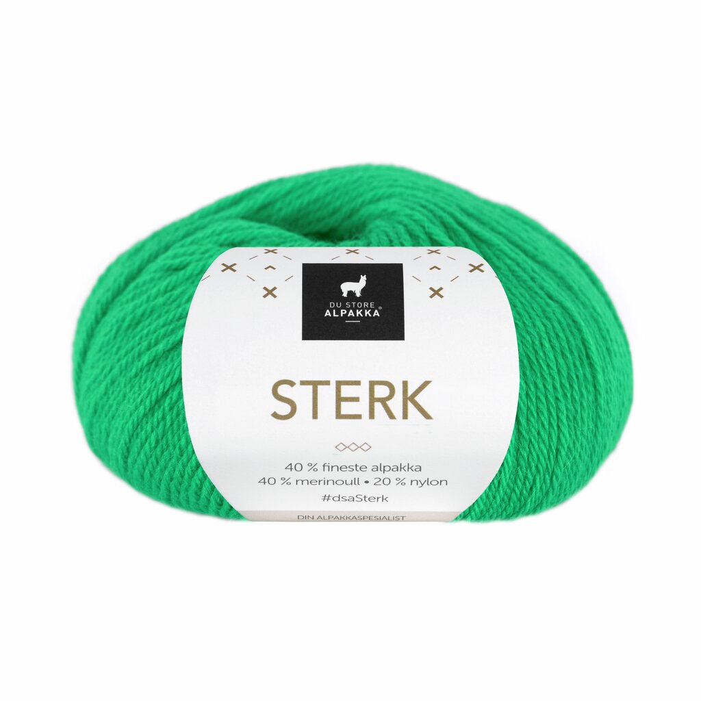 Du Store Alpakka 903 Skarp grønn