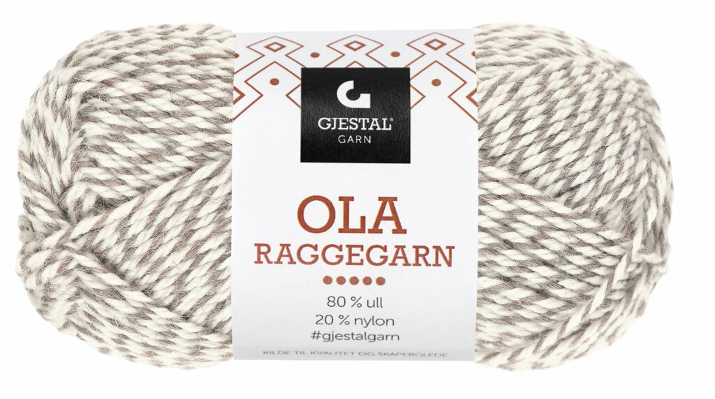 Gjestal 704 Beige/Natur mouline