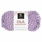 Gjestal 716 Lavendel/Pudderrosa/Hvit mouline