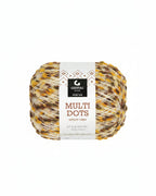 Gjestal 901 Brun/Safran dots