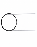 HOY Silver Aluminium Rundpinner 80 cm