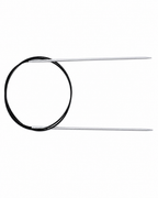 HOY Silver Aluminium Rundpinner 80 cm
