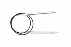 HOY Silver Aluminium Rundpinner 80 cm
