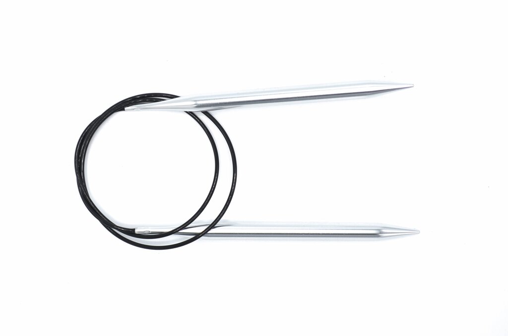 HOY Silver Aluminium Rundpinner 80 cm