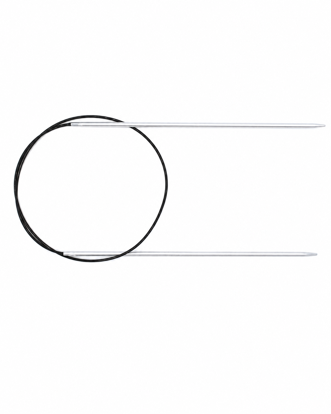 HOY Silver Aluminium Rundpinner 60 cm